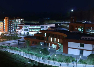 学校夜景