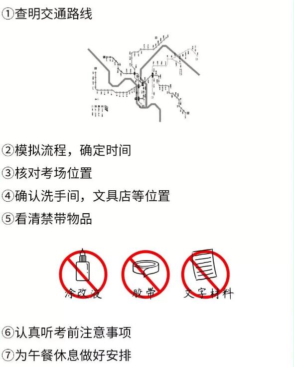 中考倒计时最后7天注意事项-2天