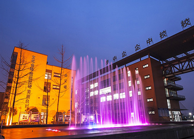 教学楼夜景